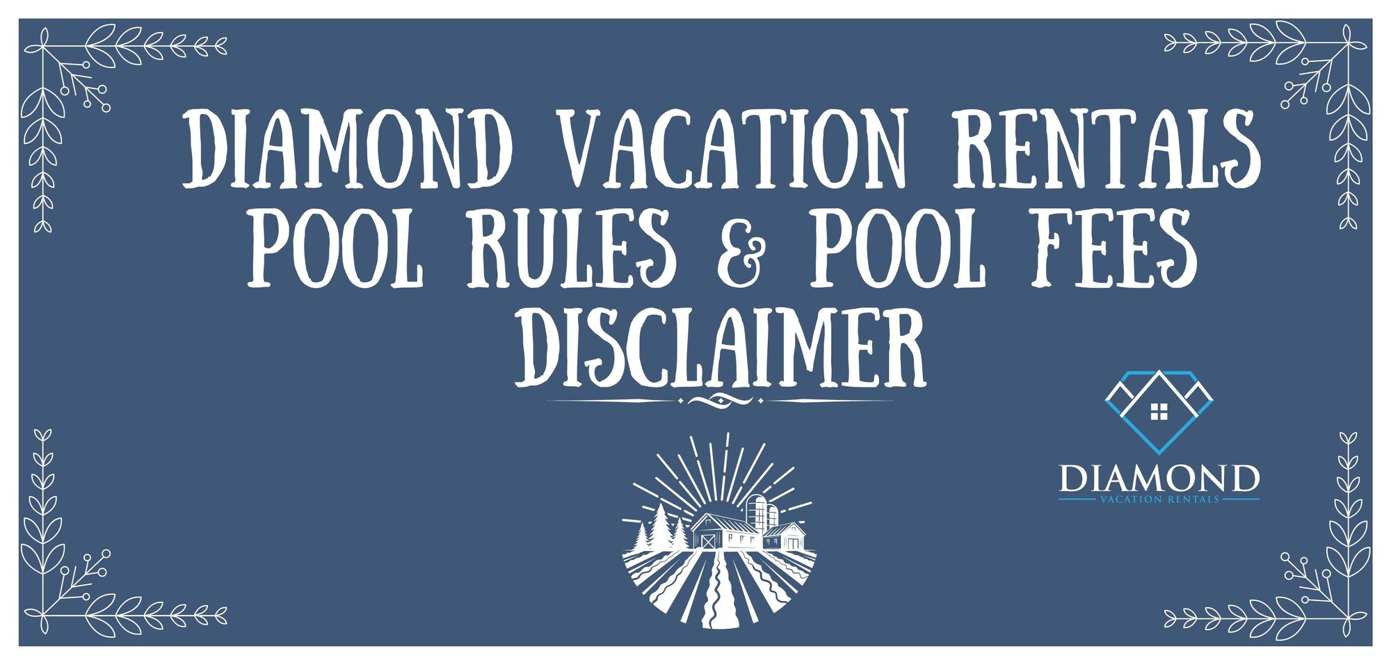Pool Disclaimer at Bunton
