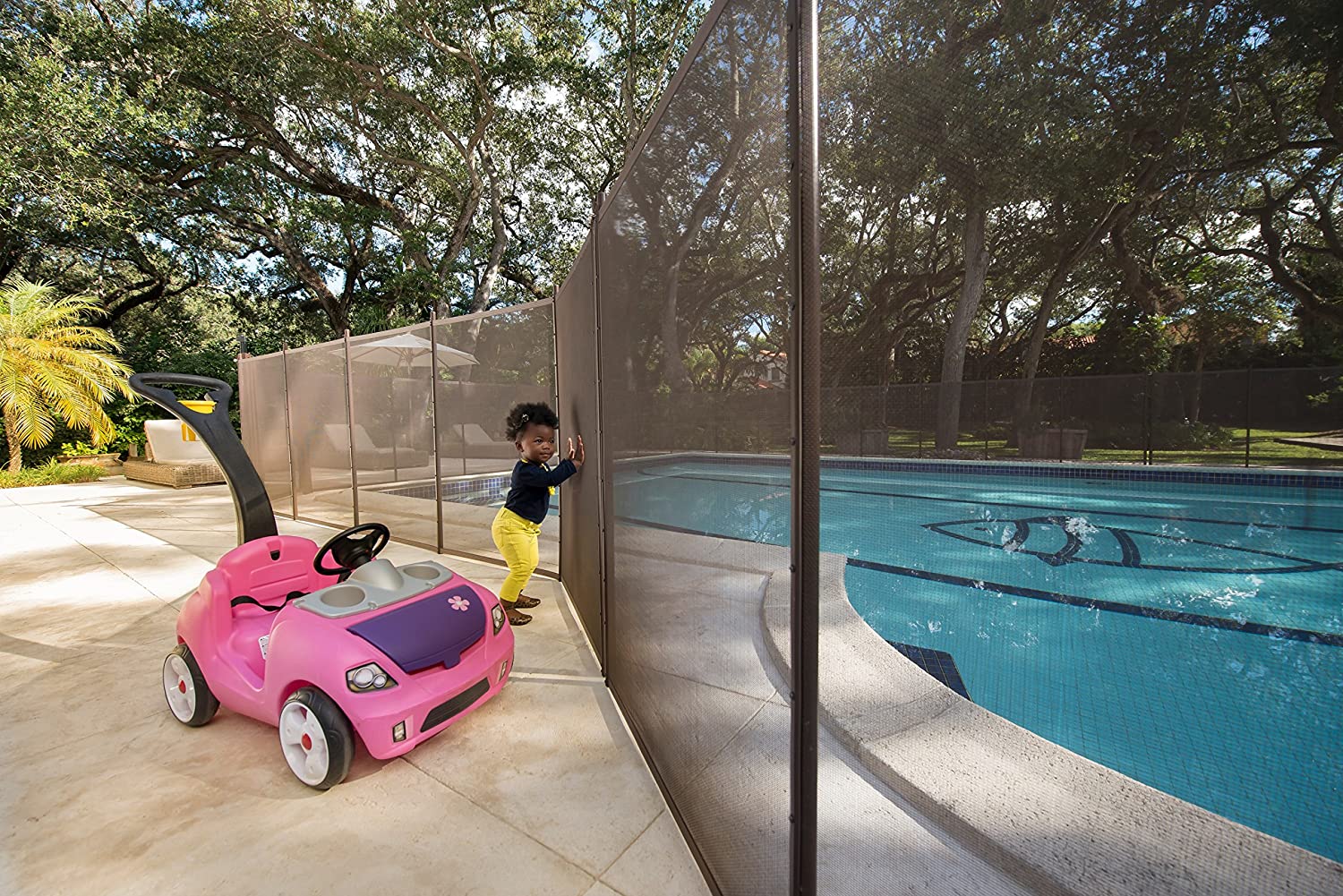 Protective Pool Gate Fence Self Closing