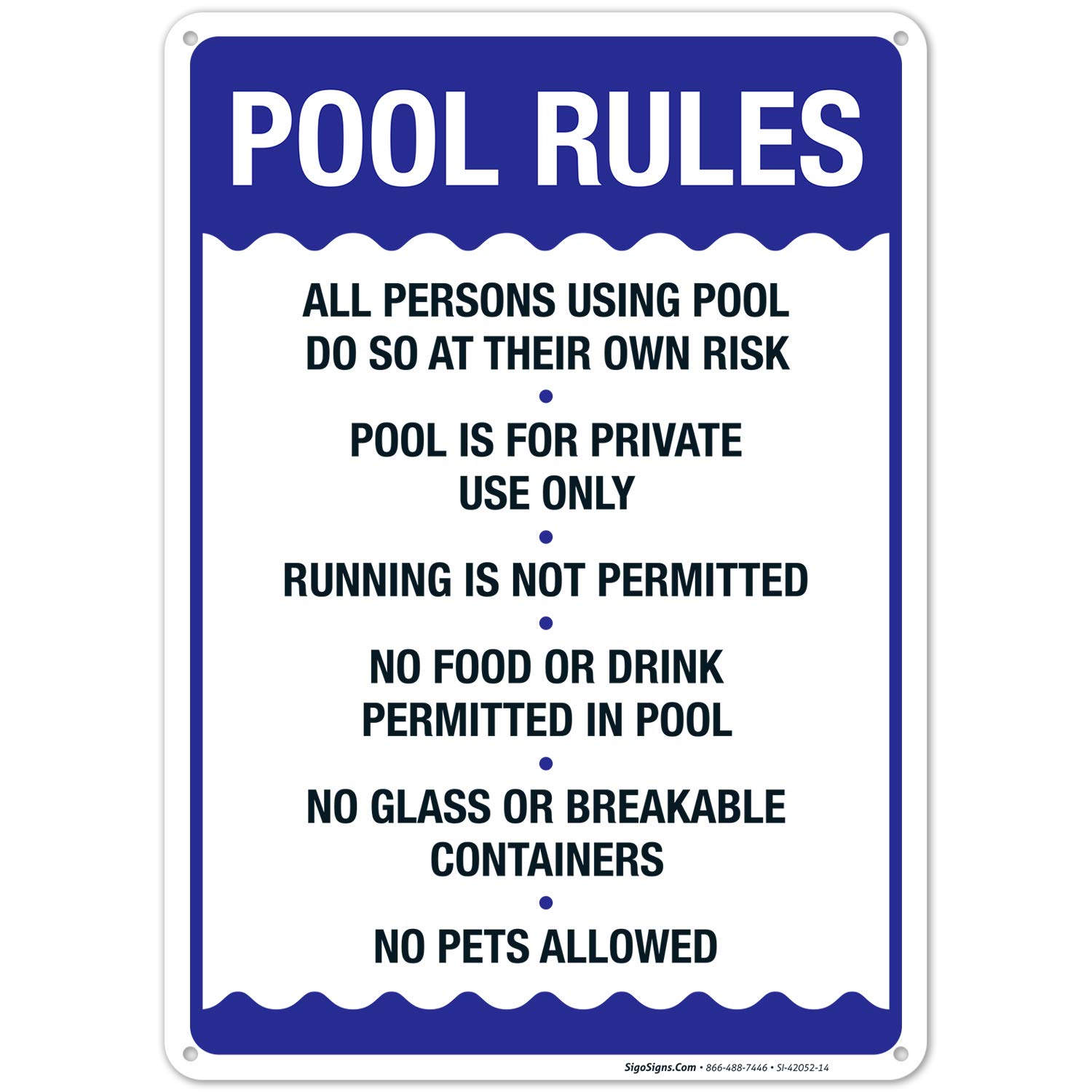 pool rules